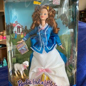 1998 Barbie as Mary had a Little Lamb by Mattel new in box